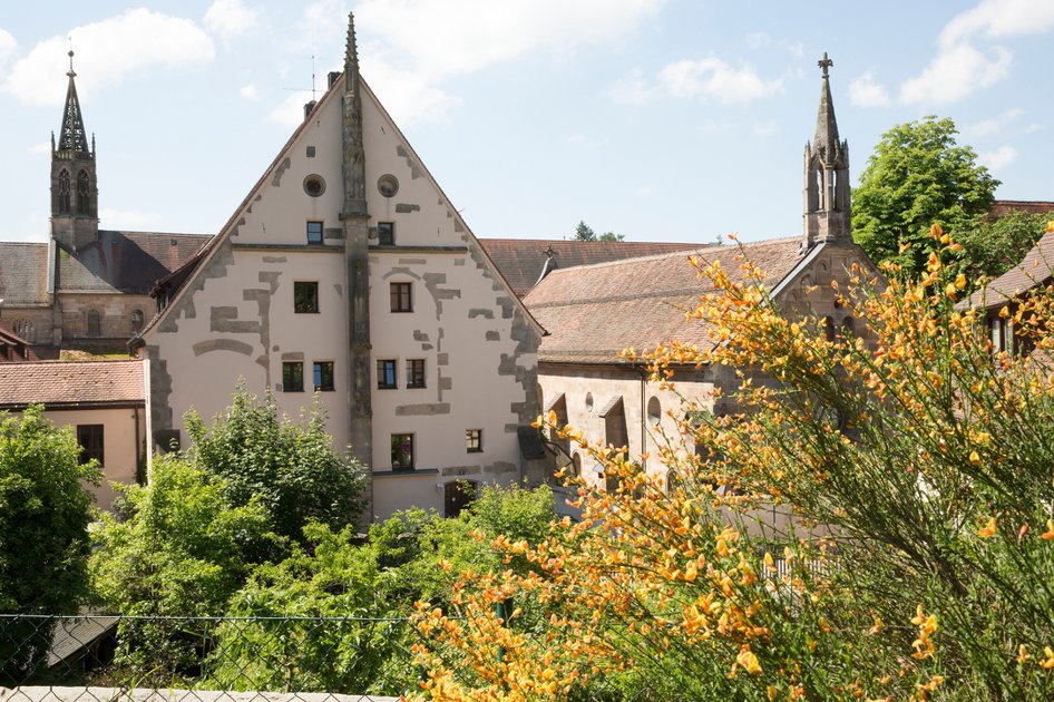 Blick über die Klosteranlage